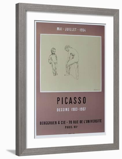 Expo 54 - Galerie Berggruen-Pablo Picasso-Framed Collectable Print