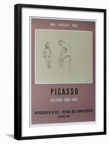 Expo 54 - Galerie Berggruen-Pablo Picasso-Framed Collectable Print