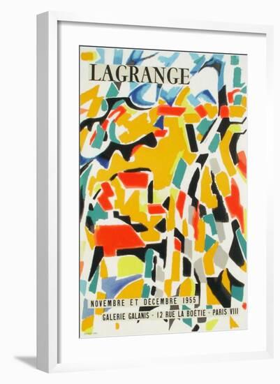 Expo 55 - Galerie Galanis-Jacques Lagrange-Framed Collectable Print