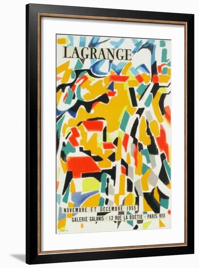 Expo 55 - Galerie Galanis-Jacques Lagrange-Framed Collectable Print