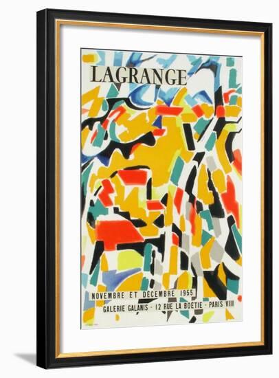 Expo 55 - Galerie Galanis-Jacques Lagrange-Framed Collectable Print