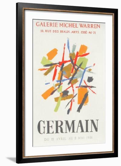 Expo 56 - Galerie Michel Warren-Jacques Germain-Framed Collectable Print