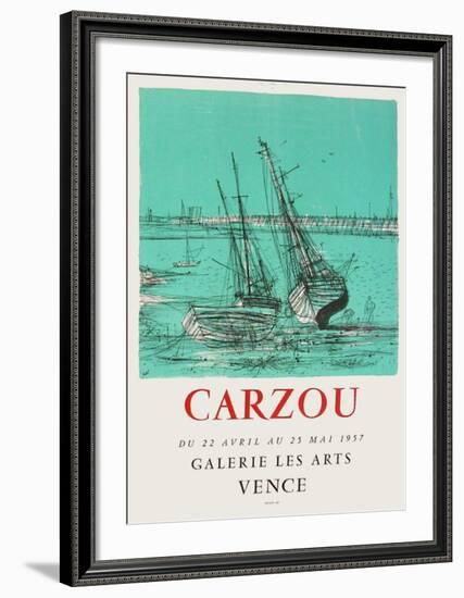 Expo 57 - Galerie Les Arts-Jean Carzou-Framed Collectable Print
