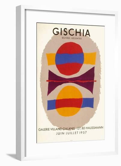 Expo 57 - Galerie Villand-Galanis-Léon Gischia-Framed Collectable Print