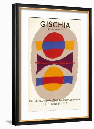 Expo 57 - Galerie Villand-Galanis-Léon Gischia-Framed Collectable Print