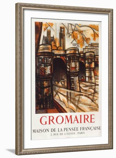 Expo 57 - Maison de la Pensée Française-Marcel Gromaire-Framed Collectable Print