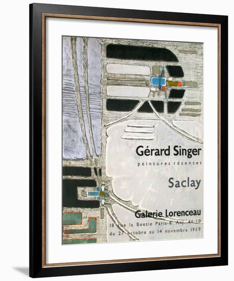 Expo 59 - Galerie Lorenceau-Gérard Singer-Framed Collectable Print