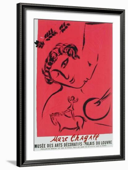 Expo 59 - Musée des Arts Décoratifs-Marc Chagall-Framed Premium Edition