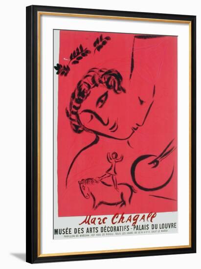 Expo 59 - Musée des Arts Décoratifs-Marc Chagall-Framed Premium Edition