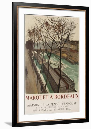 Expo 60 - Maison de la Pensée Française-Albert Marquet-Framed Collectable Print