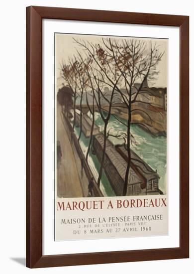 Expo 60 - Maison de la Pensée Française-Albert Marquet-Framed Collectable Print