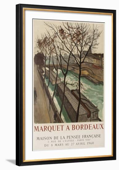 Expo 60 - Maison de la Pensée Française-Albert Marquet-Framed Collectable Print