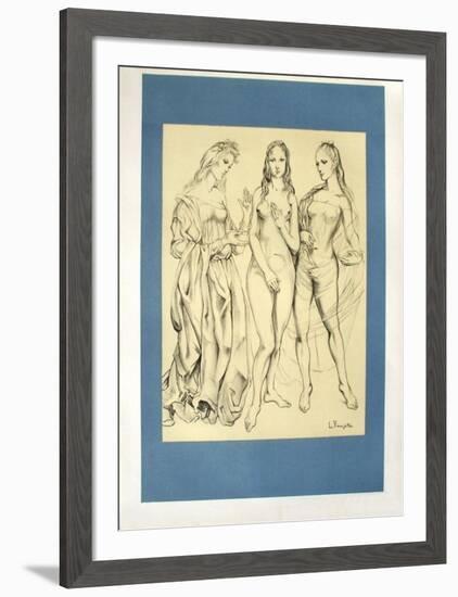 Expo 60 - Musée Galliéra (avant la lettre)-Tsuguharu Léonard Foujita-Framed Collectable Print