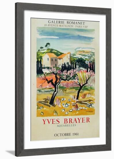 Expo 61 - Printemps en Provence-Yves Brayer-Framed Collectable Print