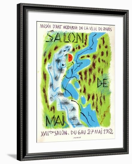 Expo 62 - Salon de Mai-André Masson-Framed Collectable Print