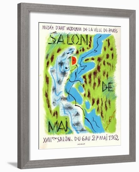 Expo 62 - Salon de Mai-André Masson-Framed Collectable Print