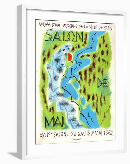 Expo 62 - Salon de Mai-André Masson-Framed Collectable Print