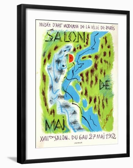 Expo 62 - Salon de Mai-André Masson-Framed Collectable Print