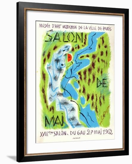 Expo 62 - Salon de Mai-André Masson-Framed Collectable Print