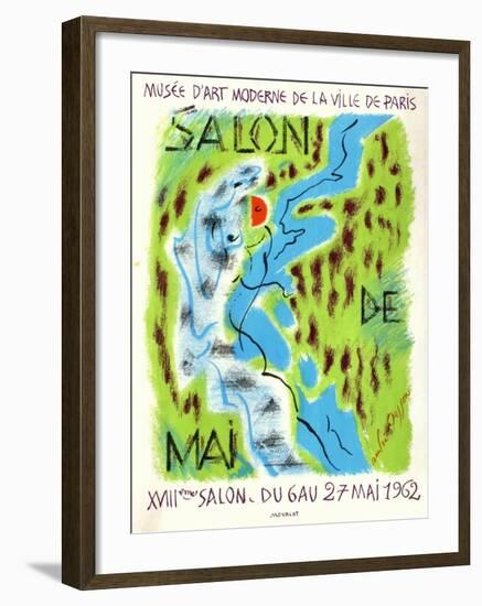 Expo 62 - Salon de Mai-André Masson-Framed Collectable Print