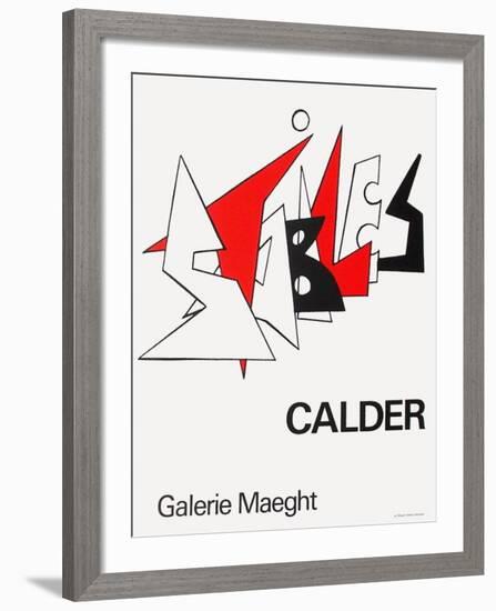 Expo 63 - Galerie Maeght-Alexander Calder-Framed Collectable Print