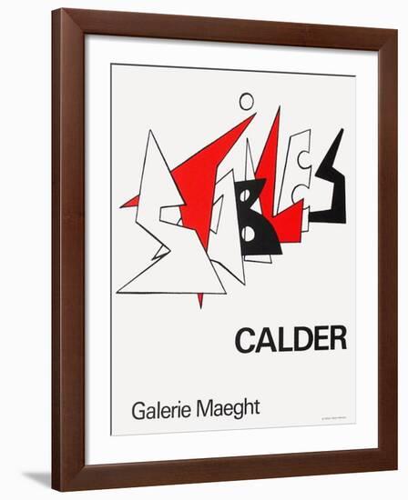 Expo 63 - Galerie Maeght-Alexander Calder-Framed Collectable Print