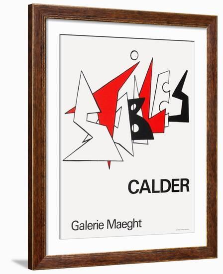 Expo 63 - Galerie Maeght-Alexander Calder-Framed Collectable Print