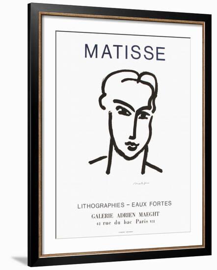 Expo 64 - Galerie Adrien Maeght-Henri Matisse-Framed Collectable Print