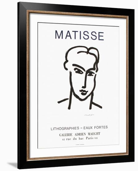 Expo 64 - Galerie Adrien Maeght-Henri Matisse-Framed Collectable Print