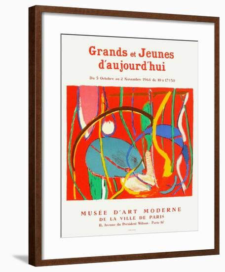 Expo 64 - Musée d'Art Moderne Paris-André Lanskoy-Framed Collectable Print