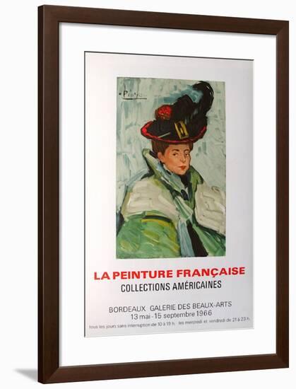 Expo 66 - Galerie des Beaux-Arts Bordeaux-Pablo Picasso-Framed Premium Edition