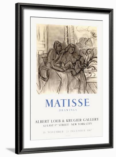 Expo 67 - Albert Loeb & Krugier Gallery-Henri Matisse-Framed Premium Edition