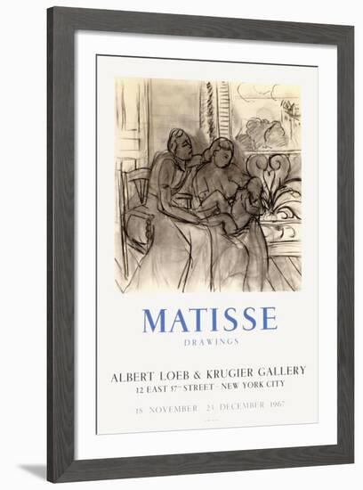 Expo 67 - Albert Loeb & Krugier Gallery-Henri Matisse-Framed Premium Edition