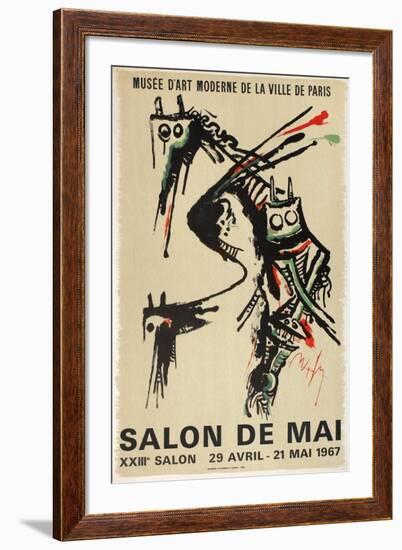 Expo 67 - Salon de Mai-Wilfredo Lam-Framed Premium Edition