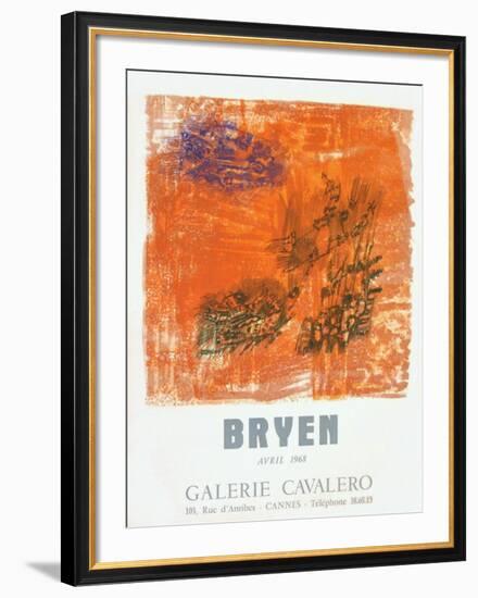 Expo 68 - Galerie Cavalero-Camille Bryen-Framed Collectable Print