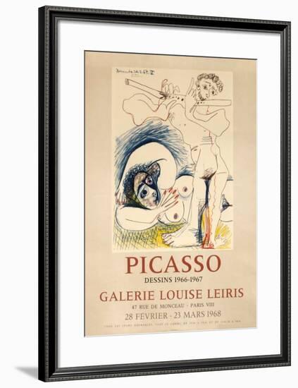 Expo 68 - Galerie Louise Leiris-Pablo Picasso-Framed Premium Edition