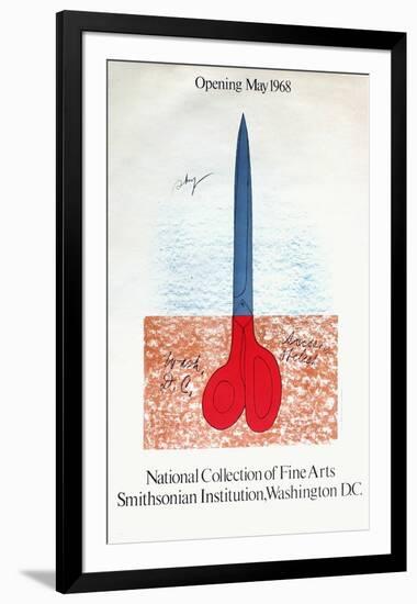 Expo 68 - Smithonian Institution-Claes Oldenburg-Framed Premium Edition