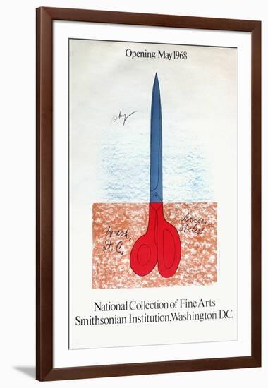 Expo 68 - Smithonian Institution-Claes Oldenburg-Framed Premium Edition