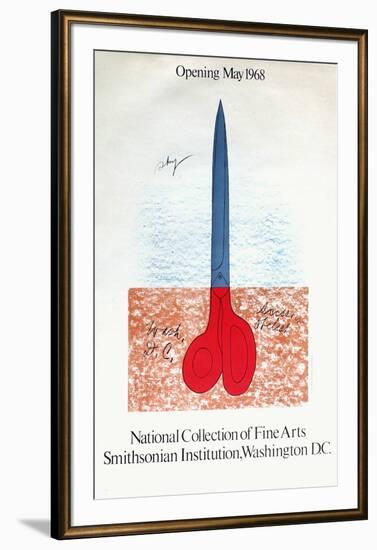 Expo 68 - Smithonian Institution-Claes Oldenburg-Framed Premium Edition