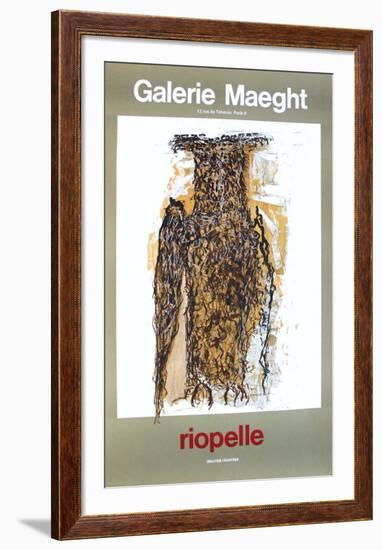 Expo 70 - Galerie Maeght-Jean-Paul Riopelle-Framed Collectable Print