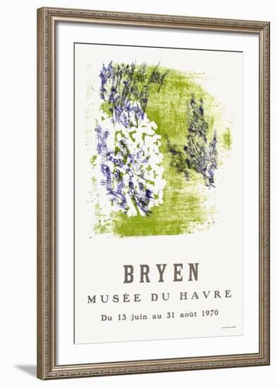 Expo 70 - Musée du Hâvre-Camille Bryen-Framed Collectable Print