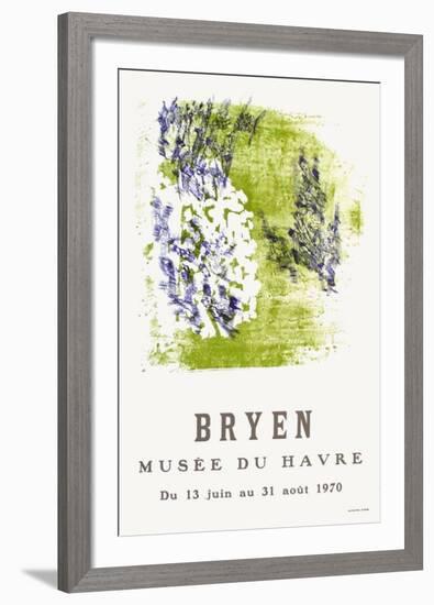 Expo 70 - Musée du Hâvre-Camille Bryen-Framed Collectable Print