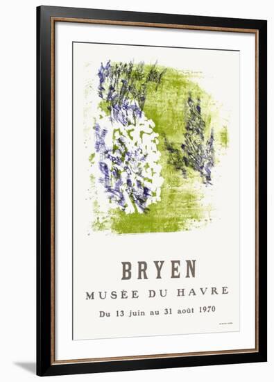 Expo 70 - Musée du Hâvre-Camille Bryen-Framed Collectable Print