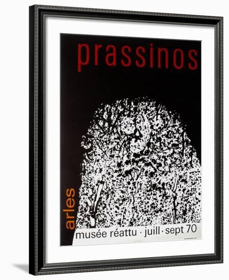 Expo 70 - Musée Réattu-Mario Prassinos-Framed Collectable Print