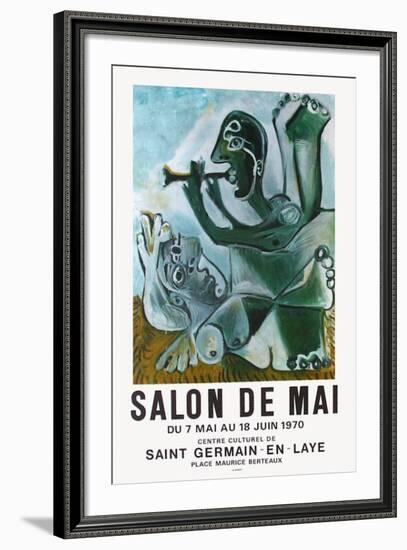 Expo 70 - Salon de Mai-Pablo Picasso-Framed Premium Edition