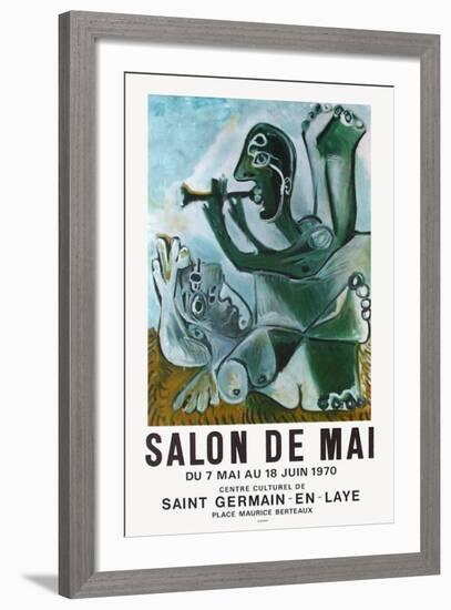 Expo 70 - Salon de Mai-Pablo Picasso-Framed Premium Edition