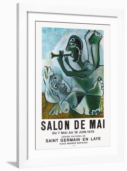 Expo 70 - Salon de Mai-Pablo Picasso-Framed Premium Edition