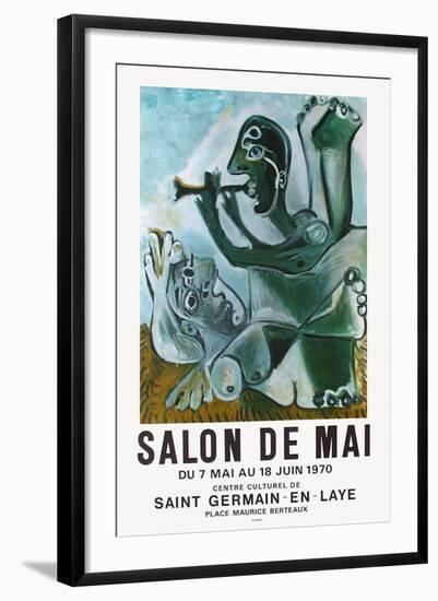 Expo 70 - Salon de Mai-Pablo Picasso-Framed Premium Edition