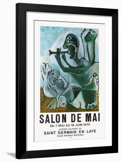 Expo 70 - Salon de Mai-Pablo Picasso-Framed Premium Edition