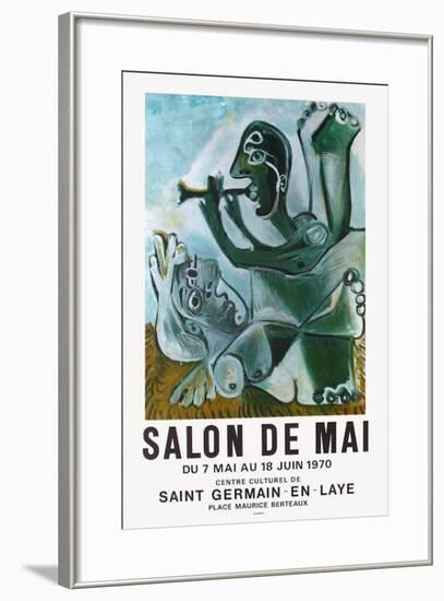 Expo 70 - Salon de Mai-Pablo Picasso-Framed Premium Edition